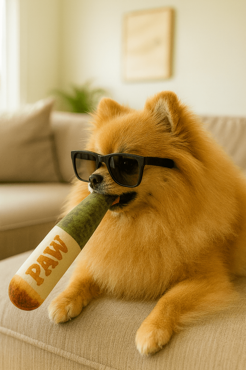 DOGGIEDOOBIE – Funny Plush Joint-Shaped Toy for Dogs