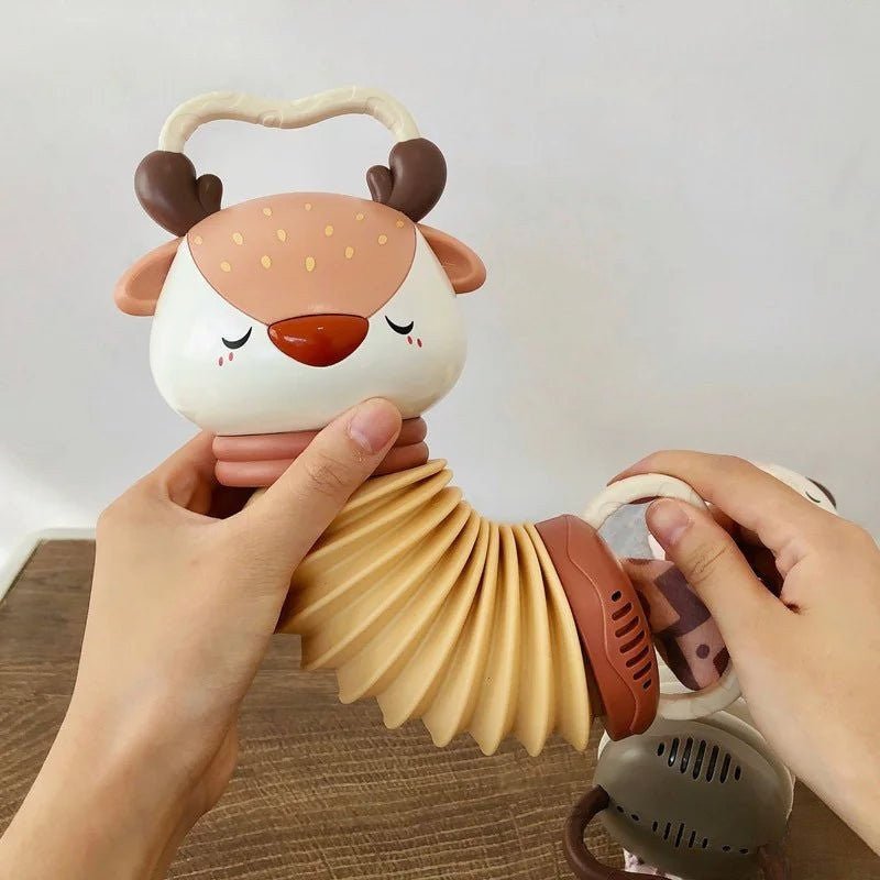 BÉBÉSONÉ – 2-in-1 Musical Accordion & Rattle Toy for Sensory Play