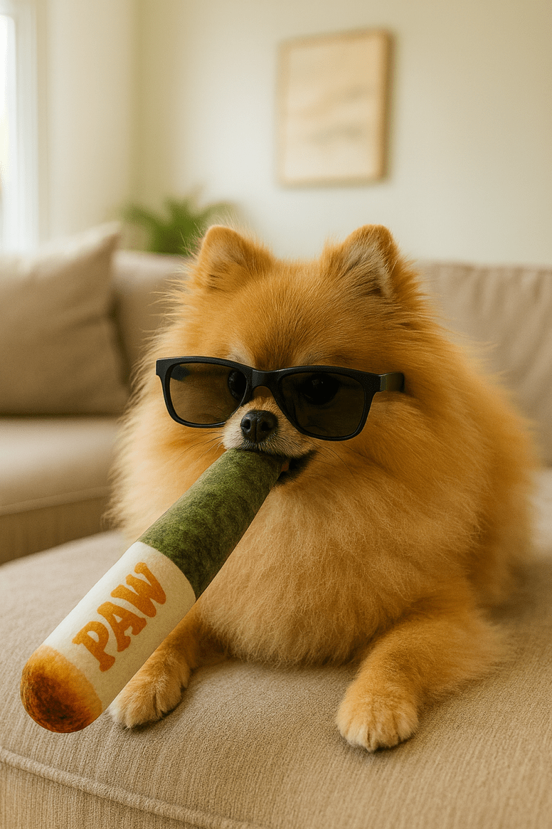 DOGGIEDOOBIE – Funny Plush Joint-Shaped Toy for Dogs