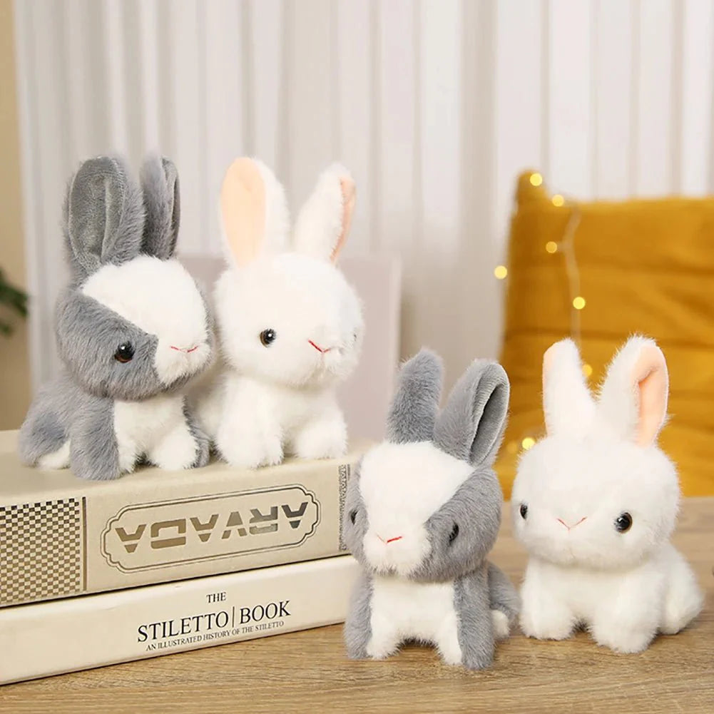 SLEEPYBUN – 14cm Soft Plush Bunny with Long Ears for Kids & Babies