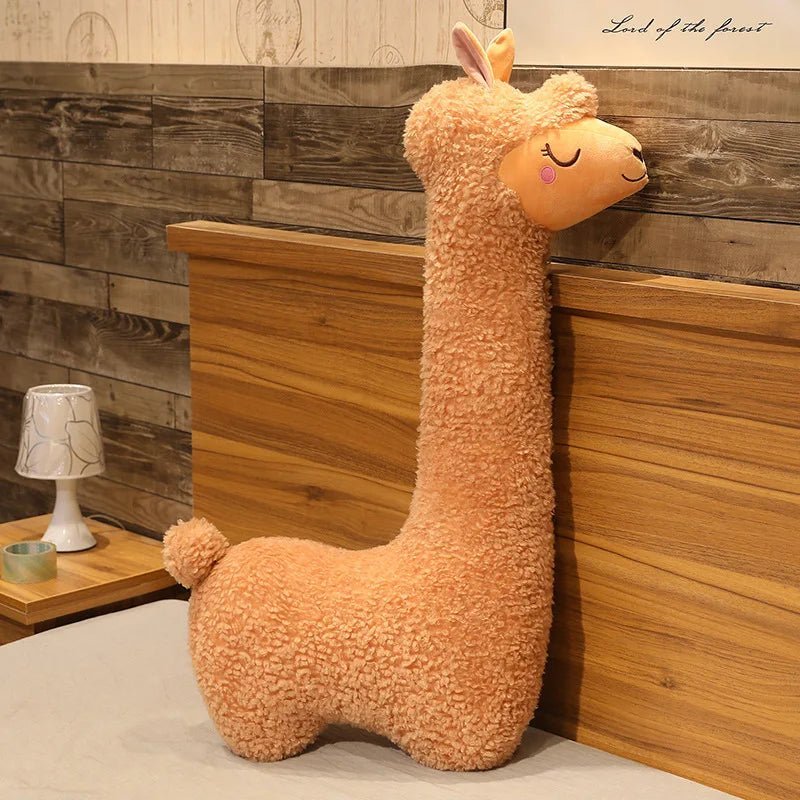 Alpacaress – 130 cm Soft Alpaca Plush Toy for Home Décor and Comfort