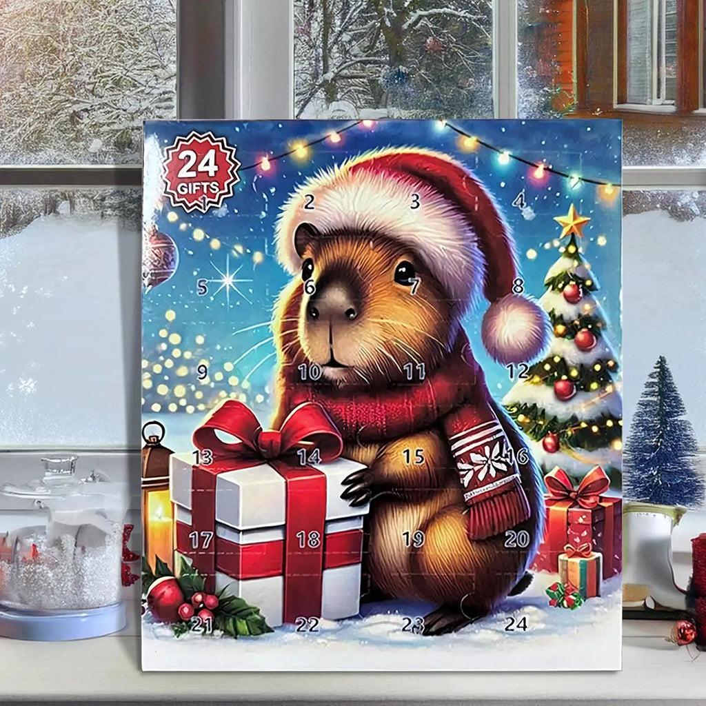 CAPYJOY 2025 – Cute Capybara Advent Toy Calendar for Holiday Fun