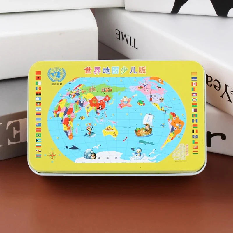 WOODLERN – 60-Piece Colorful Wooden Puzzle for Kids with Animal & Vehicle Designs | Perfect Christmas Gift