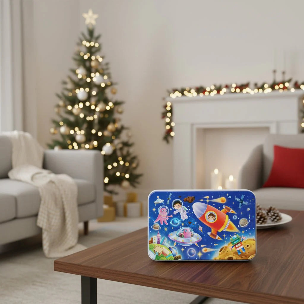 WOODLERN – 60-Piece Colorful Wooden Puzzle for Kids with Animal & Vehicle Designs | Perfect Christmas Gift