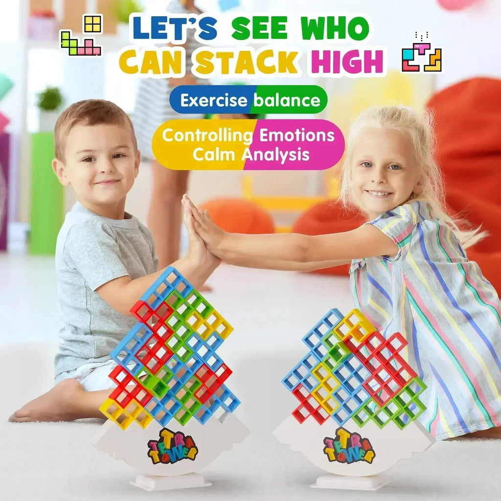BALANTRIQ – Colorful Balance Stacking Game for Kids & Adults