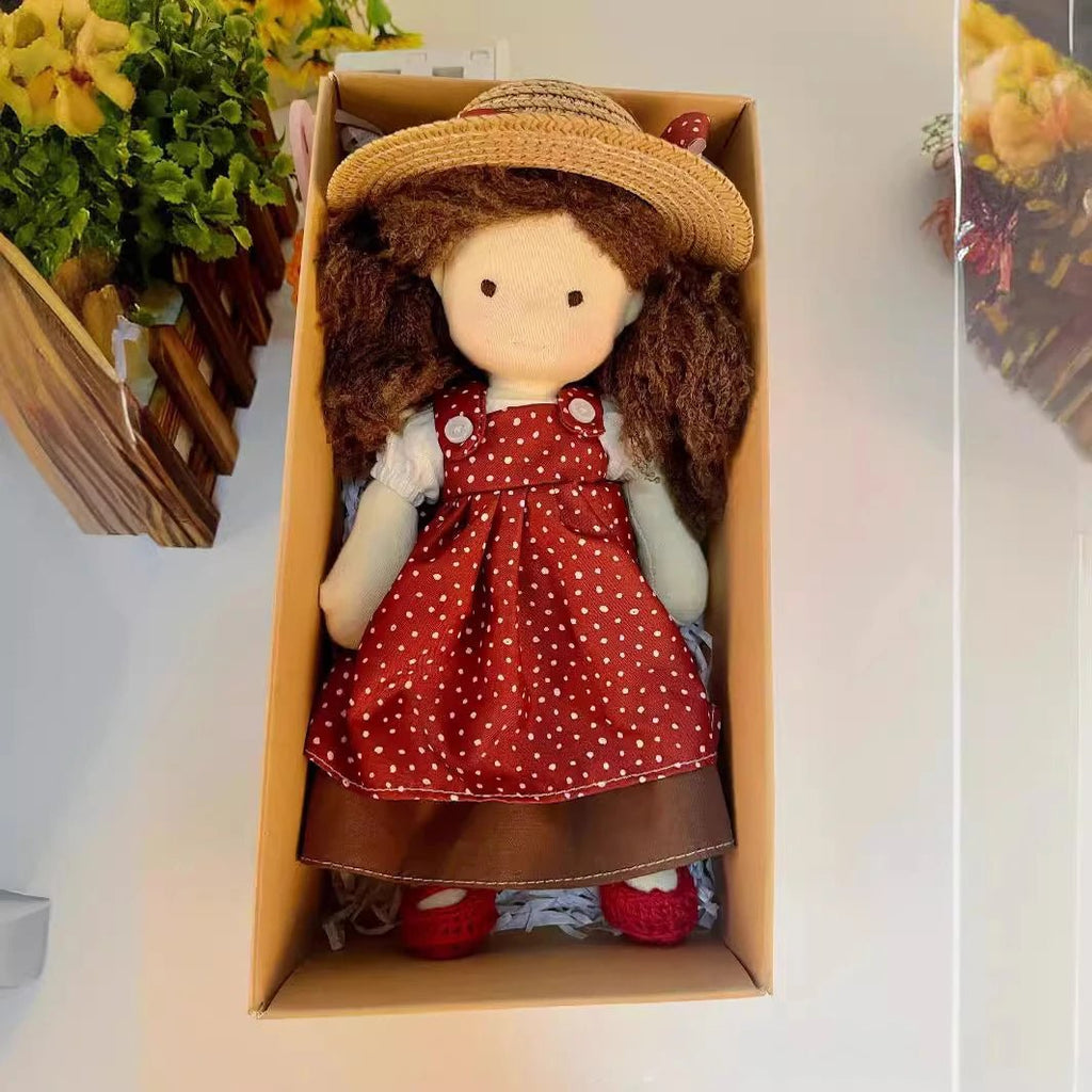 Cottonella – Handmade Waldorf Doll Made of Soft Cotton for Children