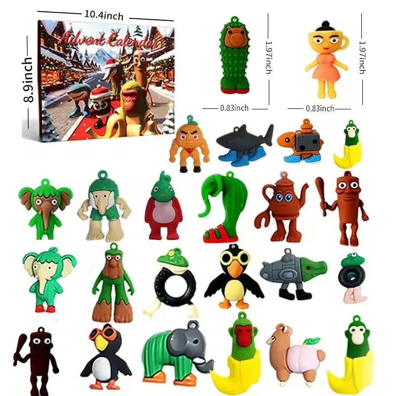 SURPRISIA – Creative Kids’ Advent Calendar with Fun Figures for Christmas Countdown