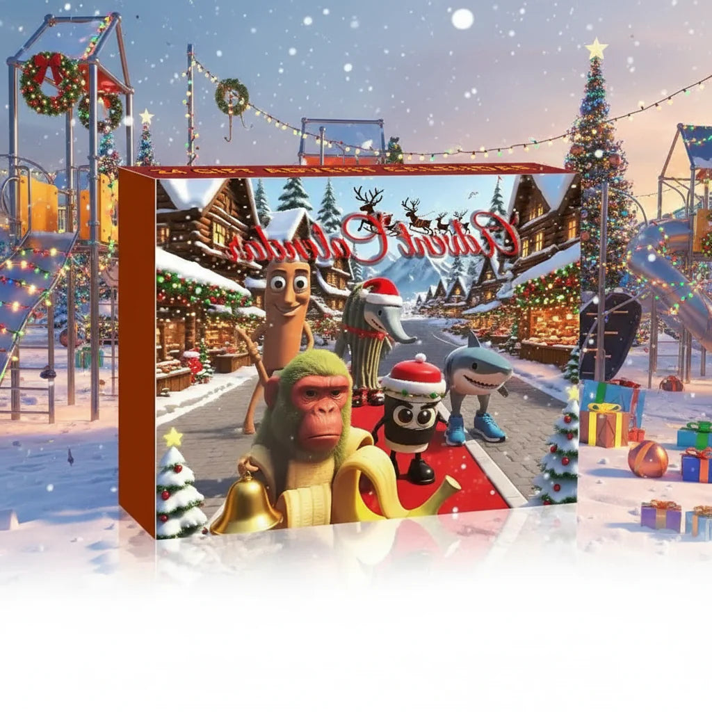 SURPRISIA – Creative Kids’ Advent Calendar with Fun Figures for Christmas Countdown