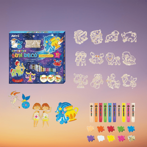 FESTIGLASS – DIY Christmas Glass Painting Set for Kids & Adults