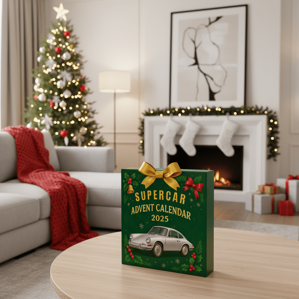 RACERXMAS – Limited Edition 2025 Super Sports Car Advent Calendar for Collectors