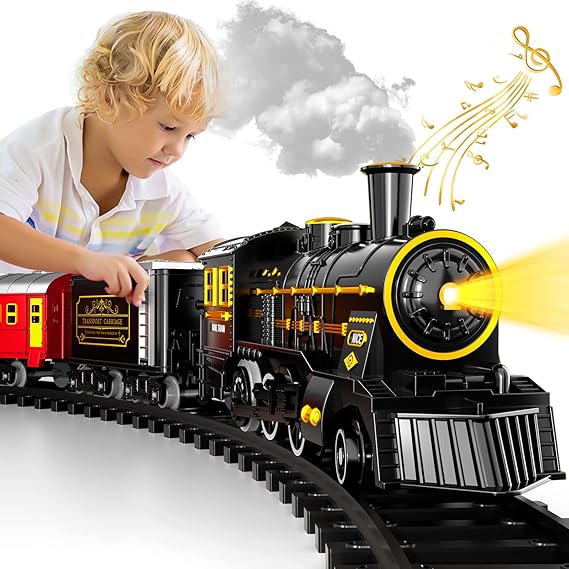 Enchanted Holiday Express – Electric Christmas Train Set for Kids