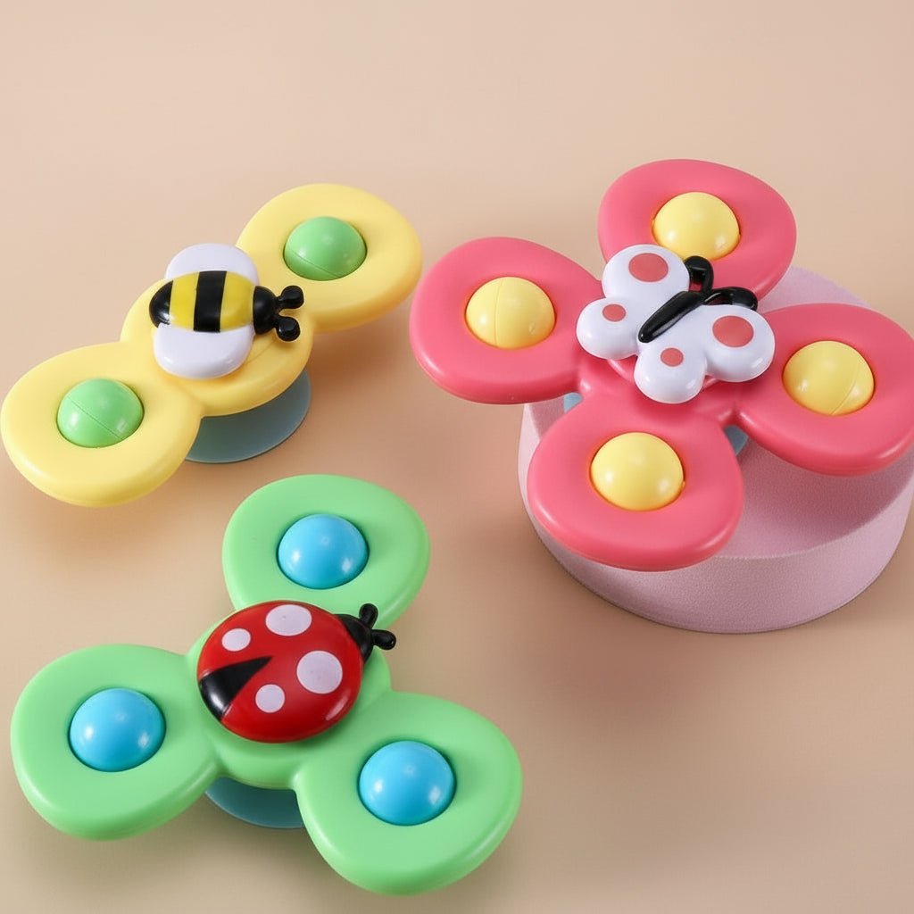 BABYBLOOP – Engaging Baby Spinner Toy for Motor Skills & Sensory Development