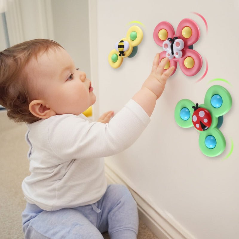 BABYBLOOP – Engaging Baby Spinner Toy for Motor Skills & Sensory Development