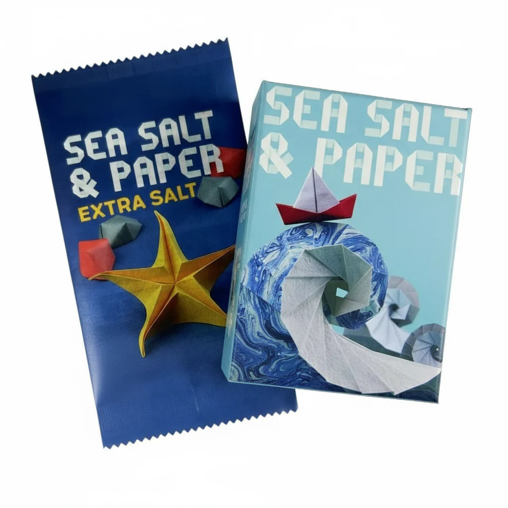 SALTORIS – Extra Salt Expansion Card Game for Sea Salt and Paper (2–4 Players)