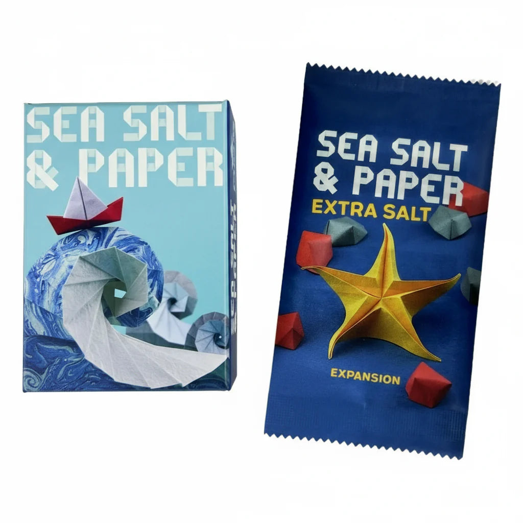 SALTORIS – Extra Salt Expansion Card Game for Sea Salt and Paper (2–4 Players)