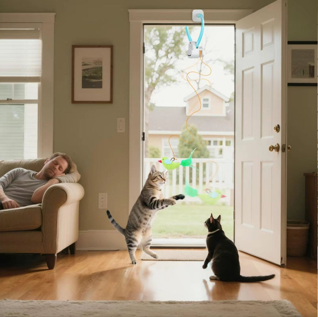 CHASEWING – Interactive Bird Toy for Active Cats