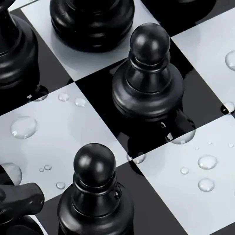 CHESSORQ – Foldable Magnetic Chess Set with Portable Board