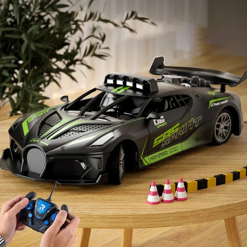 DRIFTSTORM – High-Speed 1/18 RC Drift Car for Kids with Easy Control