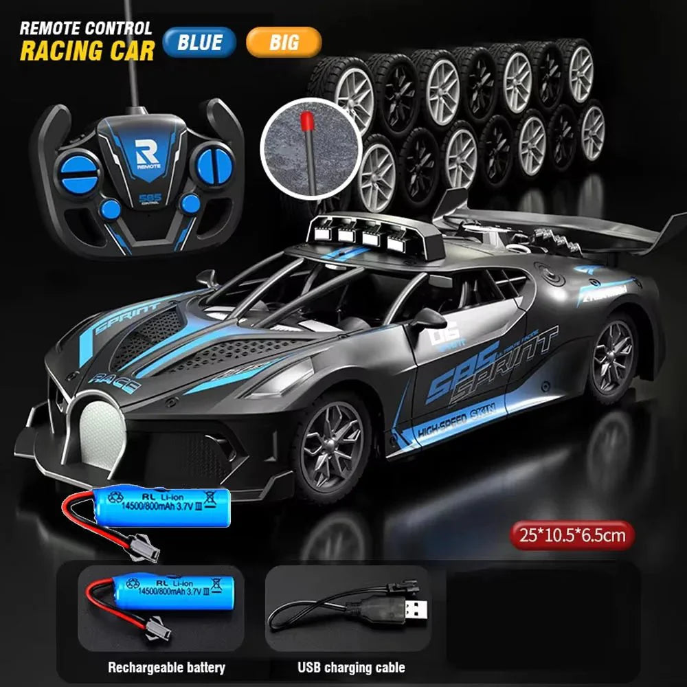 DRIFTSTORM – High-Speed 1/18 RC Drift Car for Kids with Easy Control