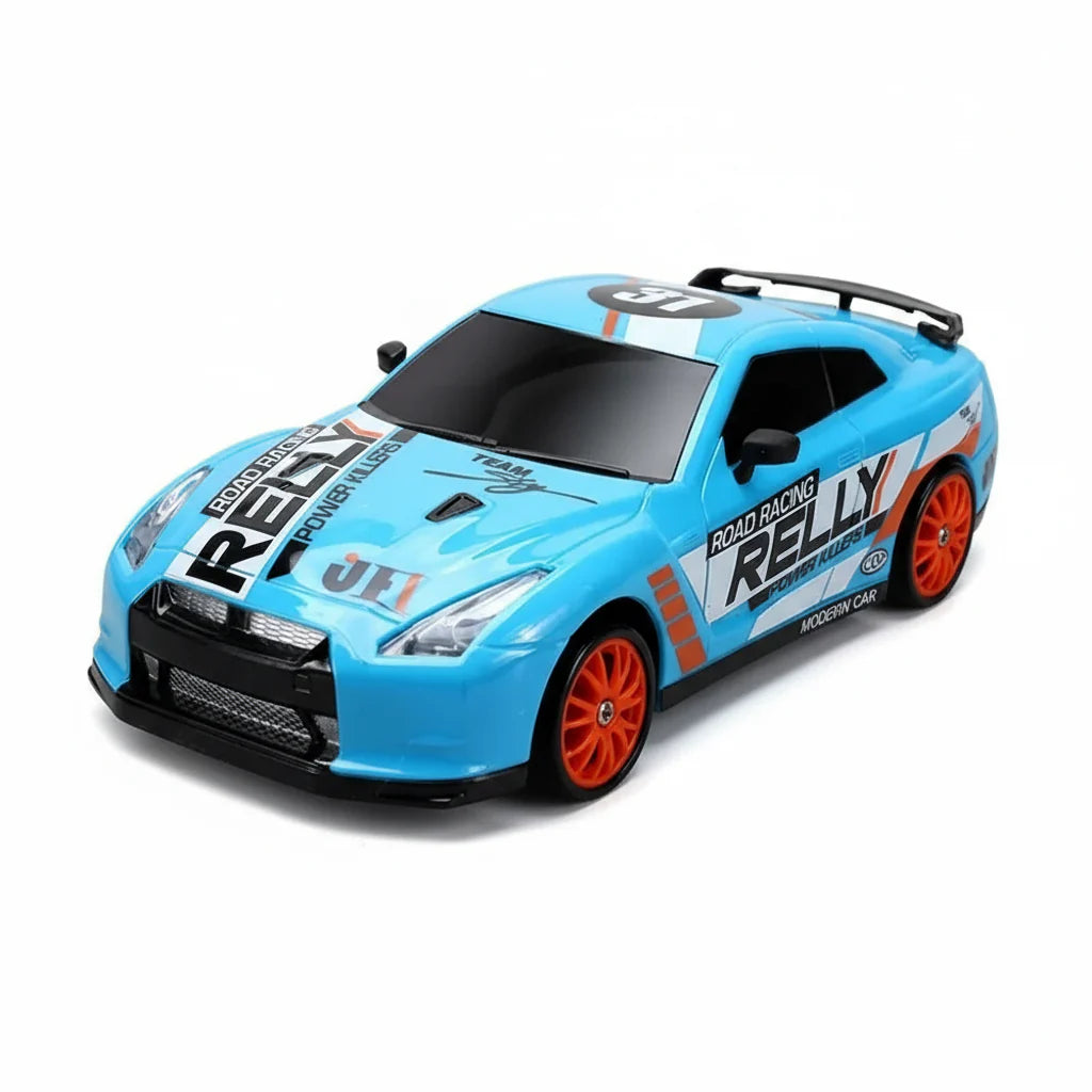 DRIFTMAX – 4WD 1:24 RC Drift Car with Replaceable Tires for Realistic Racing