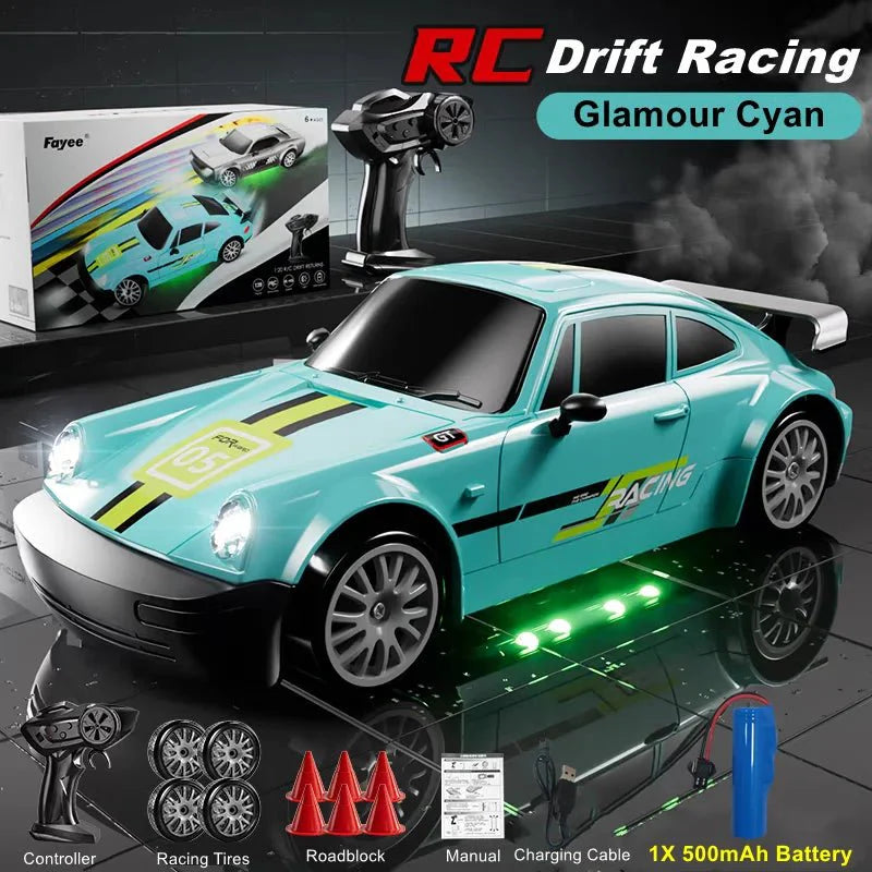 DRIFTLUX – 1:20 High-Speed 4WD RC Drift Car with LED Lights