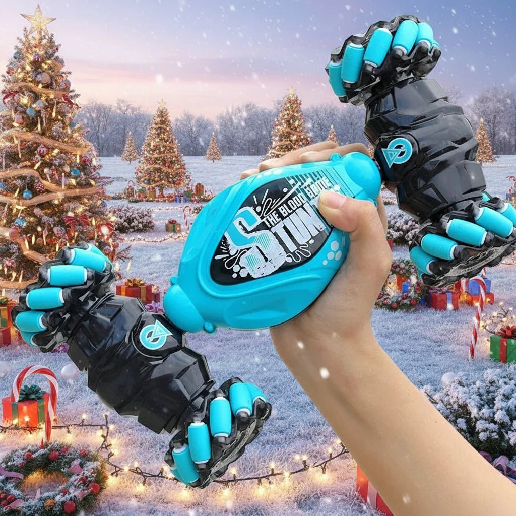 GYRORACER – Innovative RC Car with LED Lights, Gesture Control & 360° Rotation