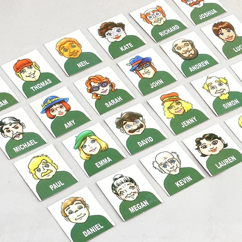 GUESSORIS – Interactive Guess Who Logical Reasoning Game for Kids