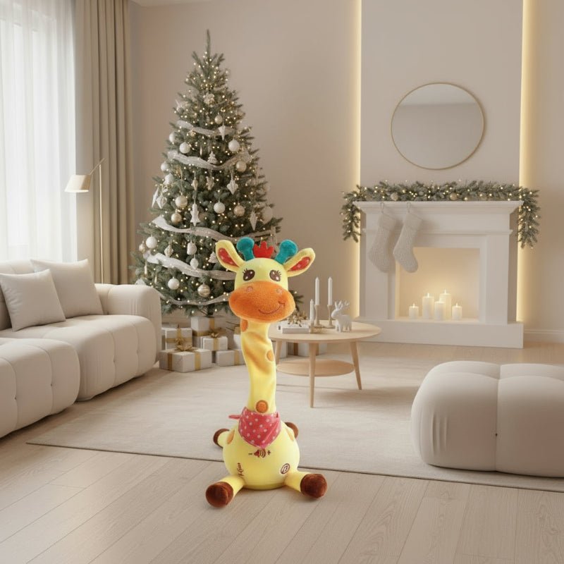 DANZORIS – Talking & Dancing Plush Musical Giraffe for Children