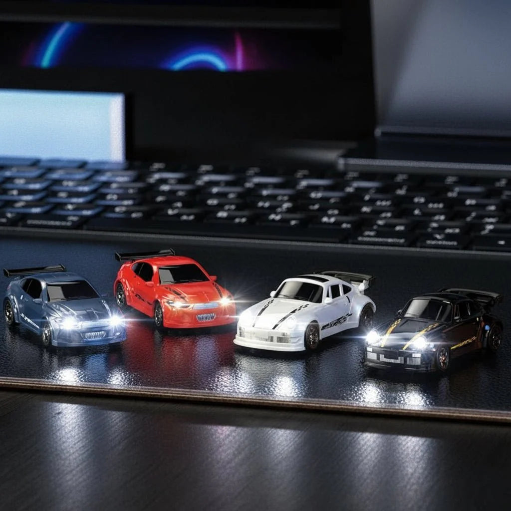 MICROSLIDE – 1:64 RC Drift Car with Precision Remote Control