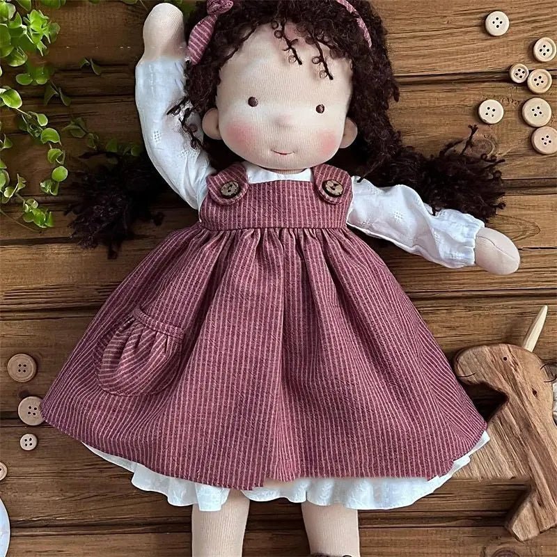 Lumina – Handmade Waldorf Doll with Accessories in Gift Box