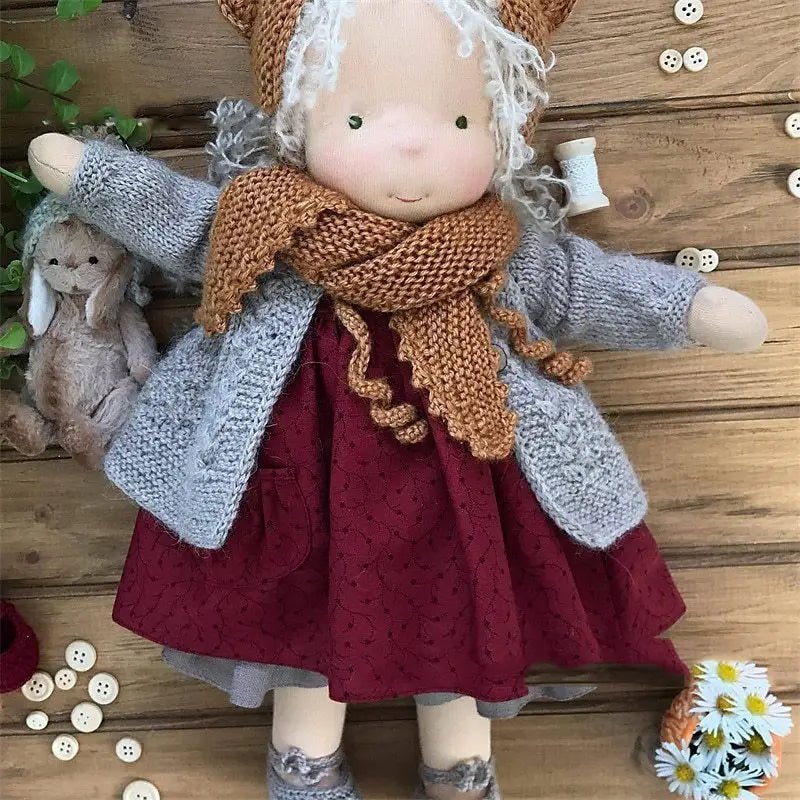 Lumina – Handmade Waldorf Doll with Accessories in Gift Box