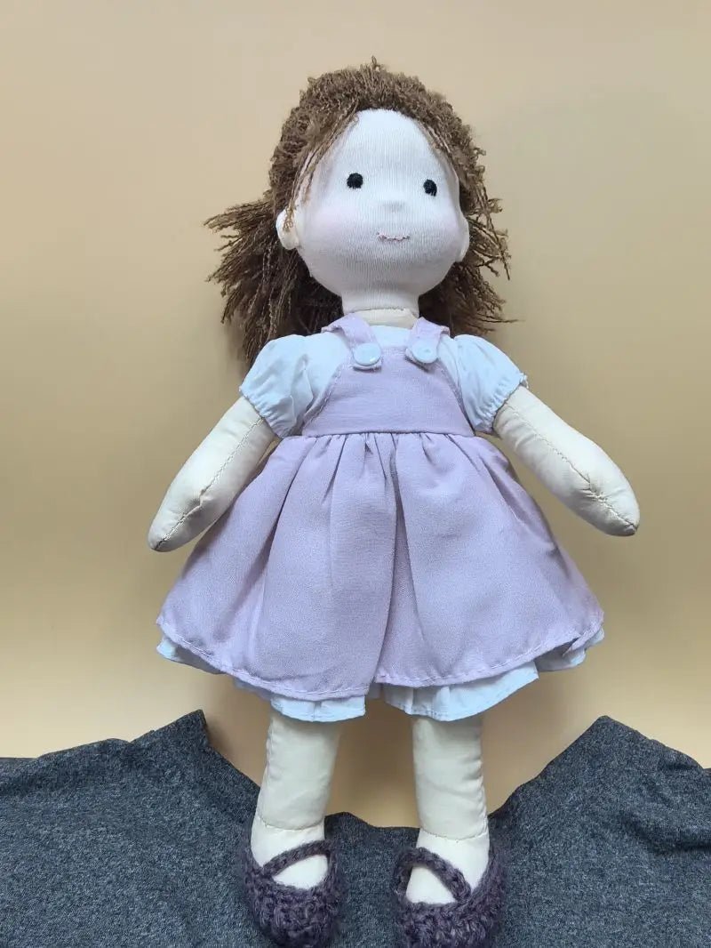 Lumina – Handmade Waldorf Doll with Accessories in Gift Box