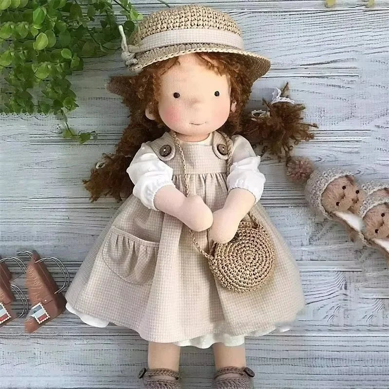 Lumina – Handmade Waldorf Doll with Accessories in Gift Box