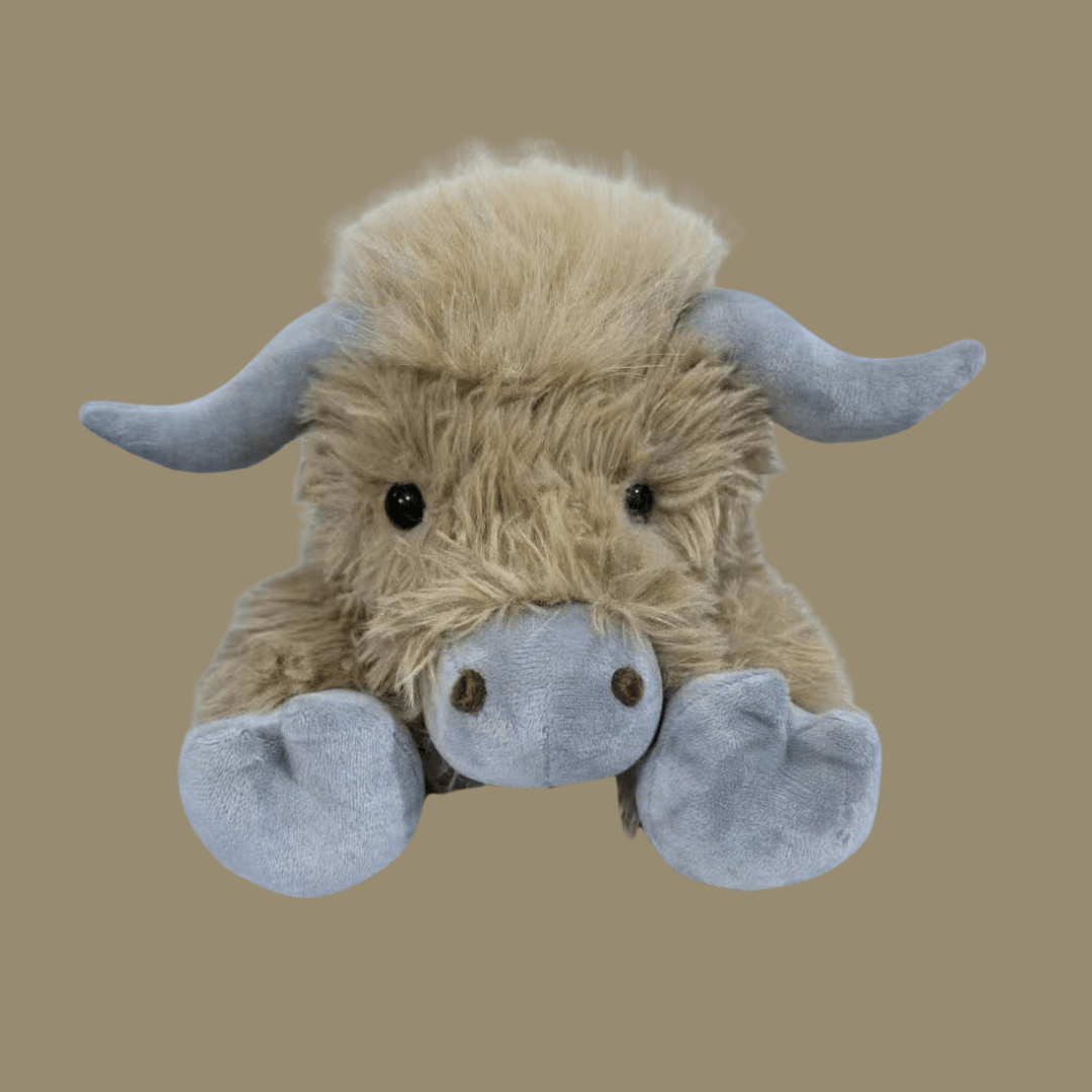 COWLINA – Adorable Highland Cow Plush with Ultra-Soft, Cuddly Texture