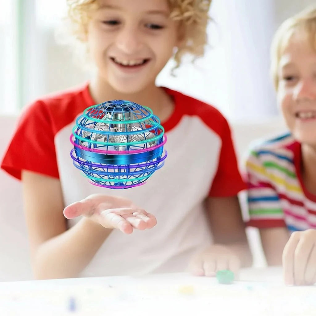 FLYORB – Hand-Controlled Magic Flying Spinner with LED Effects