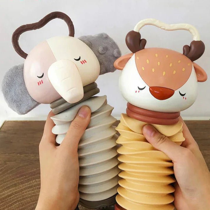 BÉBÉSONÉ – 2-in-1 Musical Accordion & Rattle Toy for Sensory Play