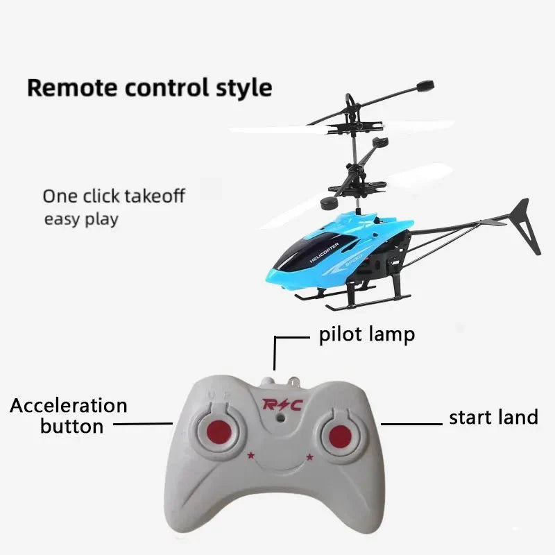 SKYKID – Rechargeable Mini RC Drone with Fall-Resistant Design for Safe Play