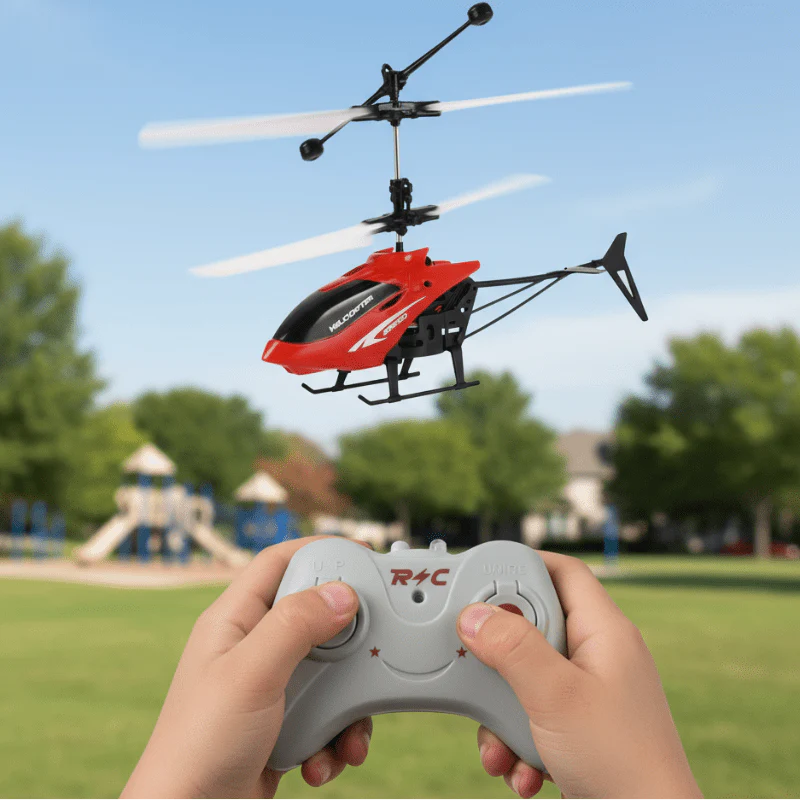 SKYKID – Rechargeable Mini RC Drone with Fall-Resistant Design for Safe Play