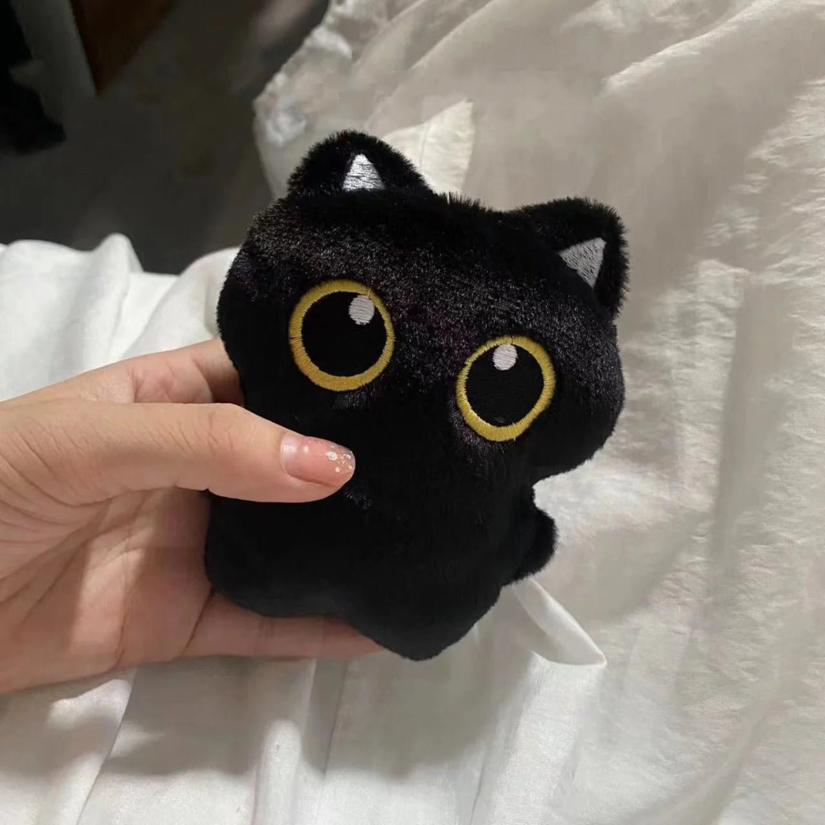 Minikitty – Cute 10 cm Black Cat Plush Toy for Children