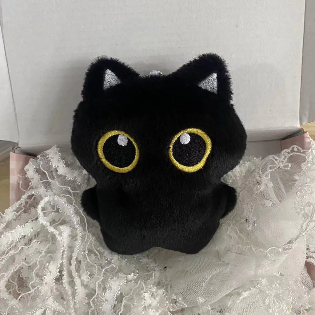 Minikitty – Cute 10 cm Black Cat Plush Toy for Children