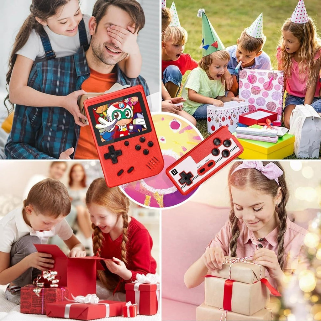 Pixelix – Retro Gaming Console with Over 400 Classics for Nostalgic Fun