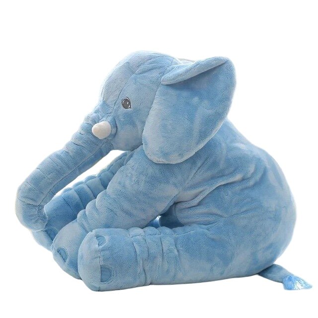 ELEPHLO – Plush Elephant Cuddle Pillow with Soft Plush Fabric and Cotton Filling