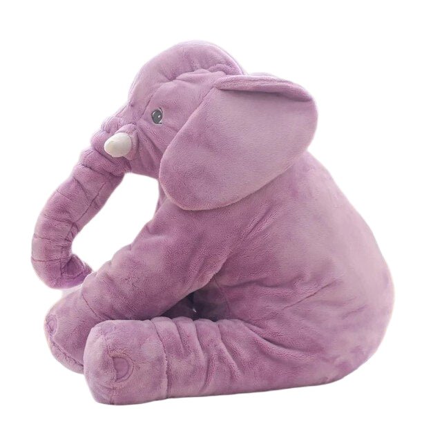 ELEPHLO – Plush Elephant Cuddle Pillow with Soft Plush Fabric and Cotton Filling