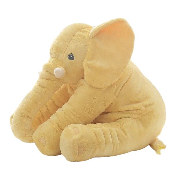 ELEPHLO – Plush Elephant Cuddle Pillow with Soft Plush Fabric and Cotton Filling