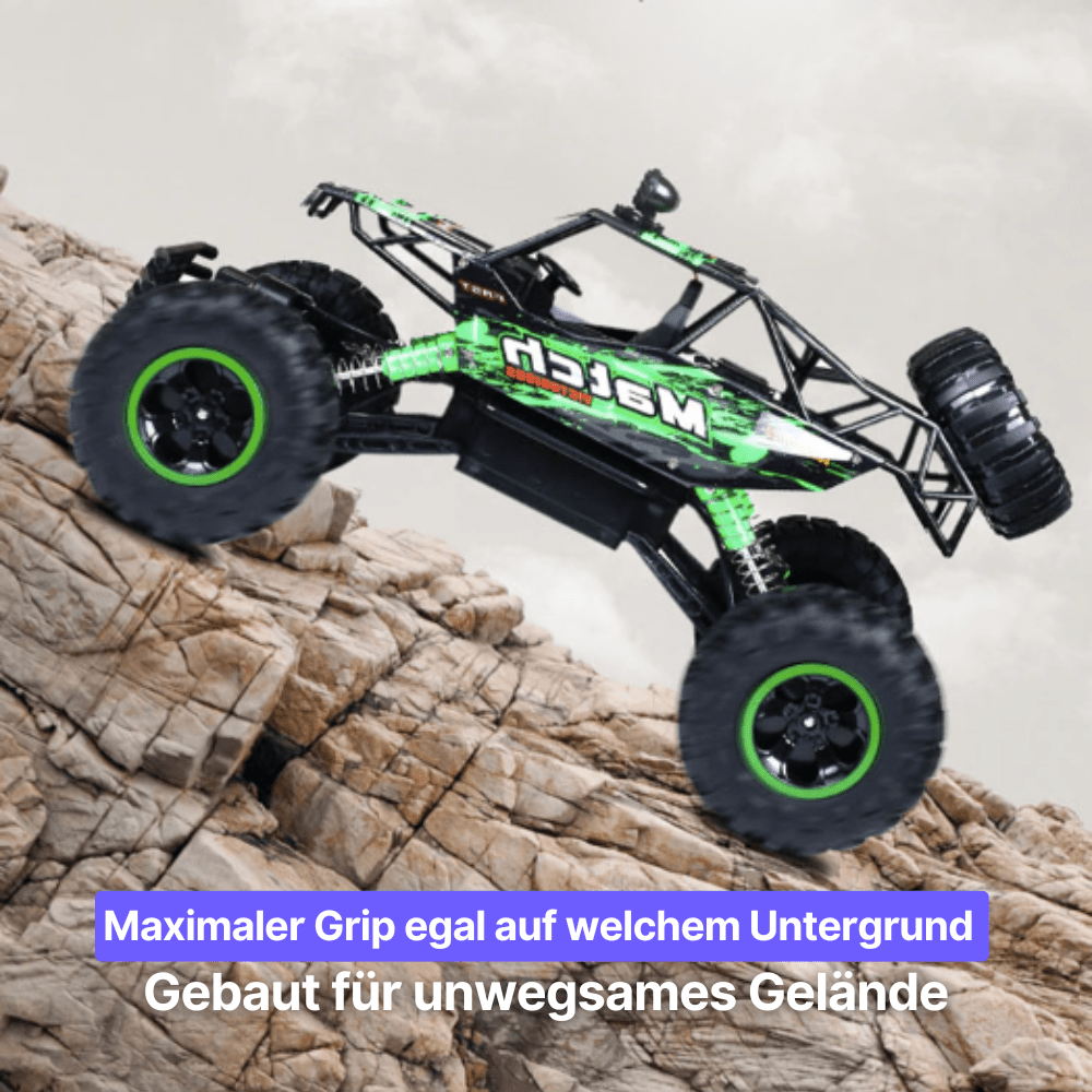 MUDRUSH X4 – RC Monster Truck with 4x4 Drive, Shock-Resistant Design and Powerful Motor