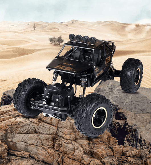 MUDRUSH X4 – RC Monster Truck with 4x4 Drive, Shock-Resistant Design and Powerful Motor