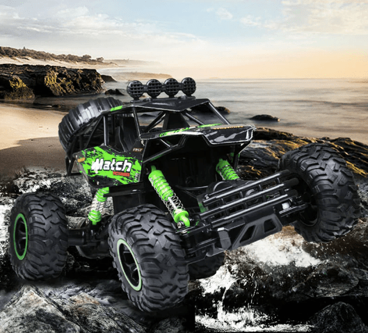 MUDRUSH X4 – RC Monster Truck with 4x4 Drive, Shock-Resistant Design and Powerful Motor