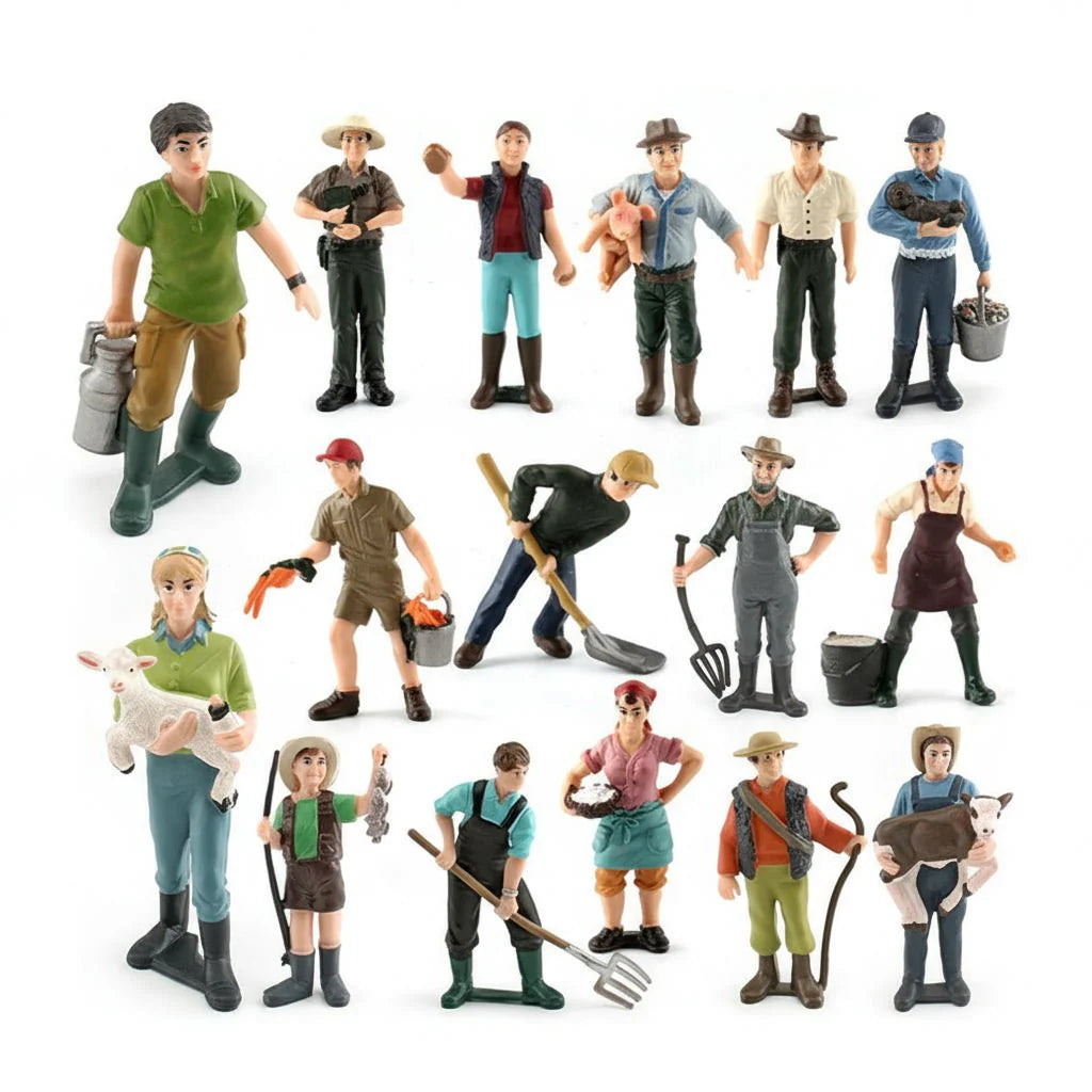 AGROTRAX – 1:24 Remote Control Electric Tractor Trailer with Lights