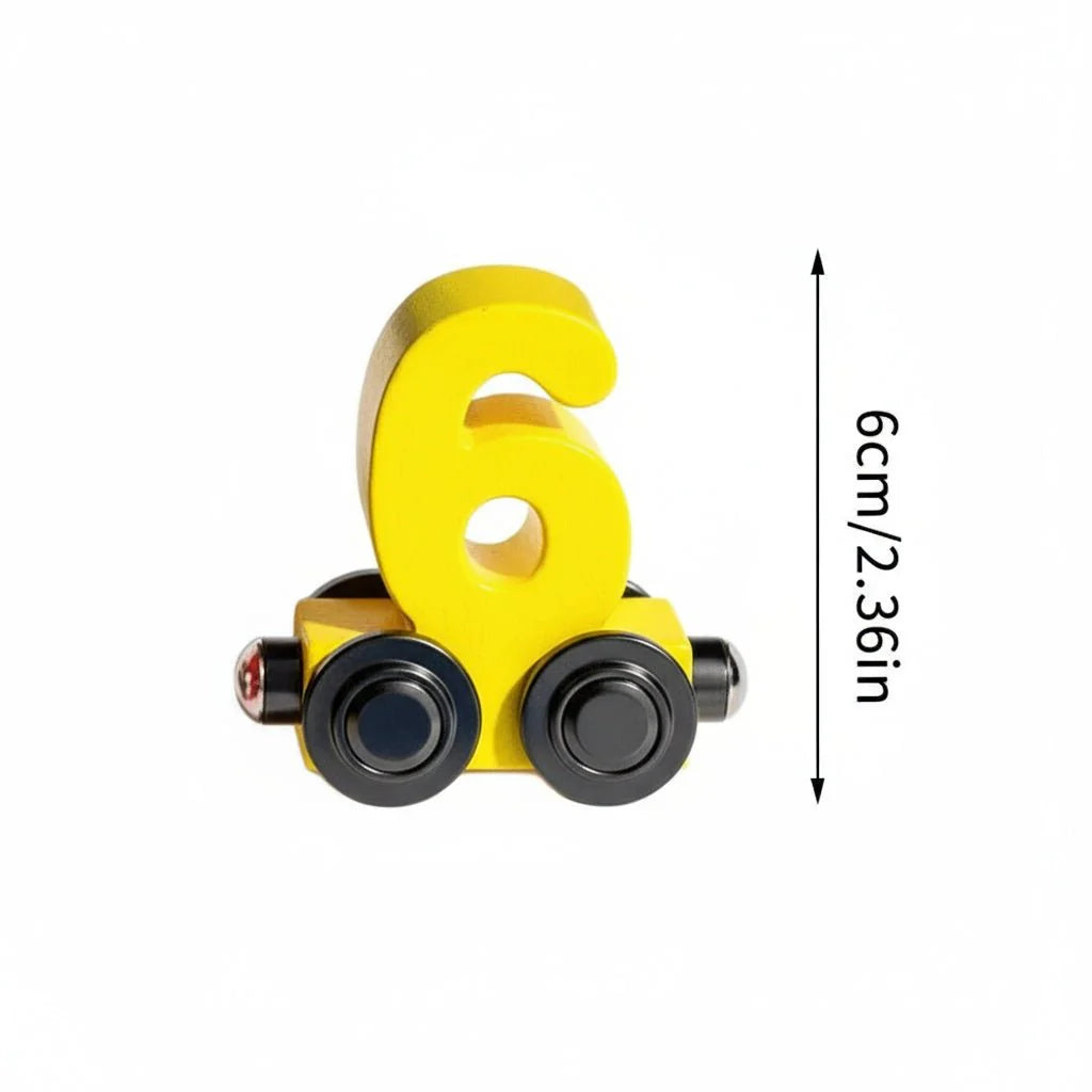MAGNITRAK – Creative Wooden Magnetic Number Train
