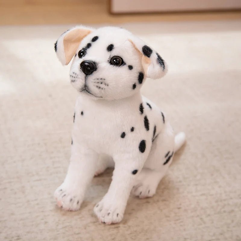 SPOTZEE – Realistic Dalmatian Plush Dog with PP Cotton Filling for Kids & Home Decoration